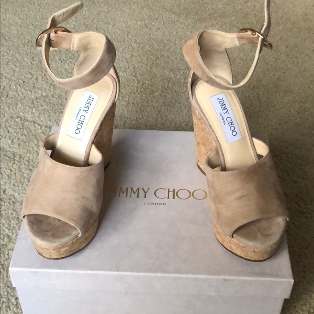 FLASH SALE DROP!⬇️ JIMMY CHOO Wedge - Picture 7 of 9